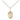 14kt Gold Filled Small St. Lillian Patron Saint Medal Necklace 1/2 x 1/4 inch with 18 inch Chain by Bliss