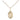 Gold Filled Our Lady of Lebanon Catholic medal necklace 1/2 x 1/4 inch small pendant on 18 inch chain by Bliss