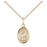 Small Gold Filled Our Lady of Hope Pendant Necklace 1/2 x 1/4 inches on 18 inch Chain by Bliss
