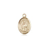 14kt Solid Gold Our Lady of Hope Medal Pendant 1/2x1/4 by Bliss Manufacturing