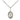Small sterling silver St. John of the Cross patron saint medal necklace with 18 inch curb chain, handcrafted by Bliss