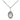 Sterling Silver St. Bernard of Clairvaux small patron saint medal necklace with 18 inch chain by Bliss