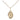 Small 14kt Gold Filled Our Lady of All Nations Catholic Medal Necklace 1/2 x 1/4 inch with 18 inch chain by Bliss