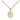 14kt Gold Filled Our Lady of Mount Carmel Medal Necklace 1/2x1/4 inch pendant on 18 inch chain by Bliss
