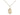 14kt Gold Filled Small St. Zita Patron Saint Medal Necklace 1/2 inch by 1/4 inch on 18 inch curb chain by Bliss