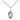 Sterling Silver Small Our Lady of the Railroad Catholic Medal Necklace 1/2 x 1/4 inch with 18 inch chain by Bliss