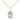 14kt Gold Filled Small St. Grace Medal Necklace 1/2 x 1/4 inches on 18 inch Curb Chain by Bliss