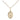14kt Gold Filled Our Lady of San Juan Medal Necklace 1/2 x 1/4 inch with 18 inch chain by Bliss
