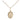 14kt Gold Filled St. Bernard of Montjoux Small Patron Saint Medal Necklace 1/2 x 1/4 inch on 18 inch Chain by Bliss