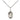 Sterling Silver St. Sharbel Patron Saint Medal Necklace 1/2x1/4 on 18 inch Chain by Bliss Manufacturing