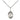 Small Sterling Silver St. Perpetua Patron Saint Medal Necklace 1/2x1/4 with 18 inch Chain by Bliss