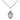 Sterling Silver St. Wenceslaus Small Catholic Medal Necklace 1/2 x 1/4 inch on 18 inch Chain by Bliss