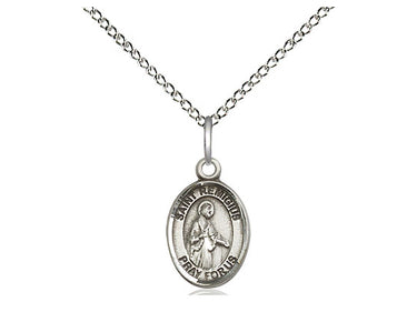 Sterling Silver St. Remigius Of Reims small patron saint medal necklace with 18 inch chain by Bliss Manufacturing