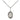 Sterling Silver St. Basil the Great Small Patron Saint Medal Necklace 1/2 x 1/4 inches on 18 inch Chain by Bliss