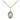 Sterling silver St. James the Lesser patron saint medal necklace with 18 inch curb chain, handcrafted by Bliss