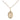 14kt Gold Filled St. Gabriel Possenti patron saint medal necklace with 18 inch curb chain by Bliss Manufacturing