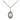 Sterling Silver St. Marie Magdalen Postel Small Medal Necklace 1/2 x 1/4 with 18 Inch Chain Bliss USA