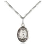 Sterling Silver St. Marie Magdalen Postel Small Medal Necklace 1/2 x 1/4 with 18 Inch Chain Bliss USA