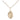 Small 14kt gold filled St. Fiacre patron saint medal necklace, 1/2 x 1/4 inch, 18 inch chain, Bliss
