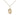 Small 14kt gold filled St. Fiacre patron saint medal necklace, 1/2 x 1/4 inch, 18 inch chain, Bliss