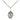 Sterling Silver St. Fiacre Patron Saint Medal Necklace 1/2 inch small pendant 18 inch chain Bliss USA made