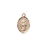 14kt Solid Gold St. Joseph of Arimathea Patron Saint Medal Pendant 1/2 inch by Bliss Manufacturing