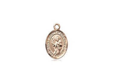 14kt Solid Gold St. Joseph of Arimathea Patron Saint Medal Pendant 1/2 inch by Bliss Manufacturing