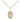 14kt Gold Filled St. Thomas of Villanova Small Medal Necklace 1/2 x 1/4 inches with 18 inch Chain by Bliss