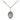 Sterling Silver St. Thomas of Villanova Small Medal Necklace 1/2 x 1/4 inches with 18 inch Chain by Bliss