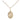 14kt Gold Filled St. Amelia Catholic Patron Saint Medal Necklace 1/2 x 1/4 inch 18 inch Chain Bliss USA