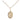 14kt Gold Filled St. Gianna Patron Saint Medal Necklace 1/2 x 1/4 inch on 18 inch curb chain by Bliss Manufacturing