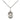 Sterling Silver St. Gianna Beretta Molla patron saint medal necklace with 18 inch curb chain by Bliss