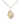 14kt Gold Filled St. Edburga of Winchester Small Patron Saint Medal Necklace 1/2 inch by Bliss Manufacturing