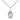 Sterling silver St. Hannibal patron saint medal necklace with 18 inch chain by Bliss Manufacturing