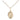 Small 14kt gold filled St. Louis de Montfort patron saint medal necklace 1/2 x 1/4 with 18 inch chain by Bliss