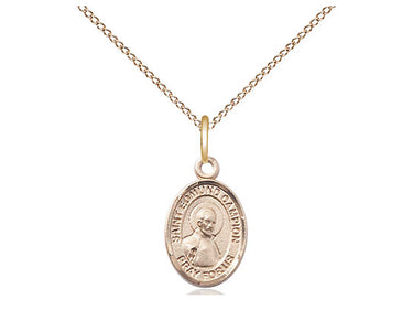 14kt Gold Filled St. Edmund Campion small patron saint medal necklace with 18 inch chain by Bliss