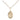 Small 14kt Gold Filled St. Rene Goupil Patron Saint Medal Necklace 1/2 x 1/4 inch with 18 inch chain by Bliss
