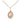 Gold Filled St. Catherine of Sweden patron saint medal necklace, small 1/2 x 1/4 inch pendant with 18 inch chain by Bliss