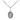 Small sterling silver St. Catherine of Sweden patron saint medal necklace with 18 inch chain by Bliss