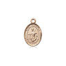 Small 14kt solid gold St. Clement patron saint medal pendant by Bliss Manufacturing