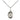 Sterling silver St. Anselm of Canterbury patron saint medal necklace with 18 inch chain handcrafted by Bliss
