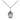 Sterling silver St. Thomas A Becket patron saint medal necklace small 1/2 inch 18 inch chain Bliss