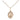 14kt Gold Filled Our Lady of Tears Catholic Medal Necklace 1/2 x 1/4 on 18 inch chain by Bliss