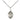 Sterling Silver Small St. Joachim Patron Saint Medal Necklace 1/2 x 1/4 inch with 18 inch Chain by Bliss