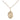 14kt Gold Filled St. Giles Patron Saint Medal Necklace Small 1/2 x 1/4 inch with 18 inch Chain Bliss