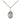 Sterling Silver St. Giles Patron Saint Medal Necklace with 18 inch chain handcrafted by Bliss Manufacturing