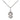 Sterling silver Pope St. Eugene I medal necklace, 1/2 x 1/4 small pendant with 18 inch chain, handcrafted by Bliss