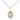 Small Gold Filled St. Paula patron saint medal necklace with 18 inch curb chain, handcrafted by Bliss