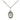 Sterling silver St. Josephine Bakhita patron saint medal necklace with 18 inch chain handcrafted by Bliss Manufacturing USA