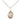 14kt Gold Filled St. Fina small patron saint medal necklace 1/2 x 1/4 inch with 18 inch chain by Bliss